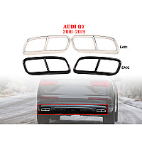 Διπλές μεταλλικές ακροφυσιές εξατμισης με αυτοκόλλητα για AUDI Q7 - EA01/EA02 - Sellzone.bg Διπλές μεταλλικές ακροφυσιές εξατμισης με αυτοκόλλητα για AUDI Q7 - EA01/EA02